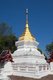 Thailand: Chedi, Wat Salaeng, Ban Chom Khwan, Amphoe Long, Phrae Province